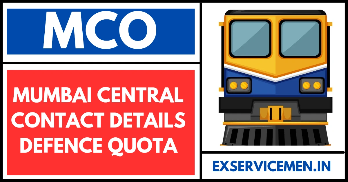 Mco Mumbai central contact details