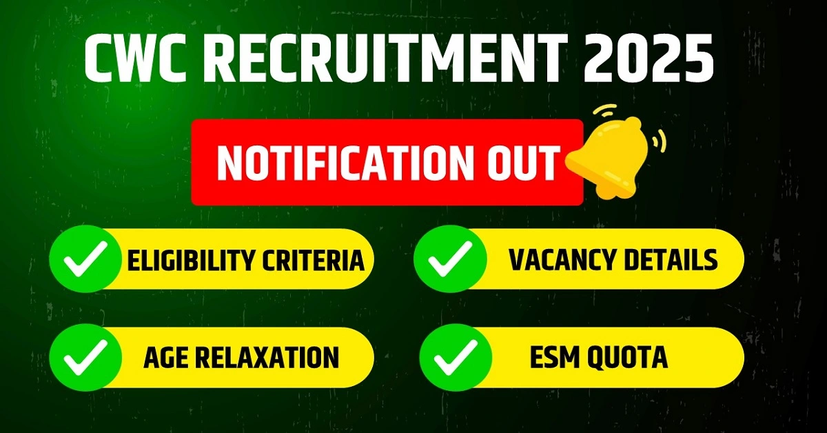 CWC RECRUITMENT 2025