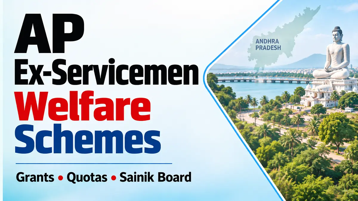 Andhra Pradesh ex-servicemen welfare schemes